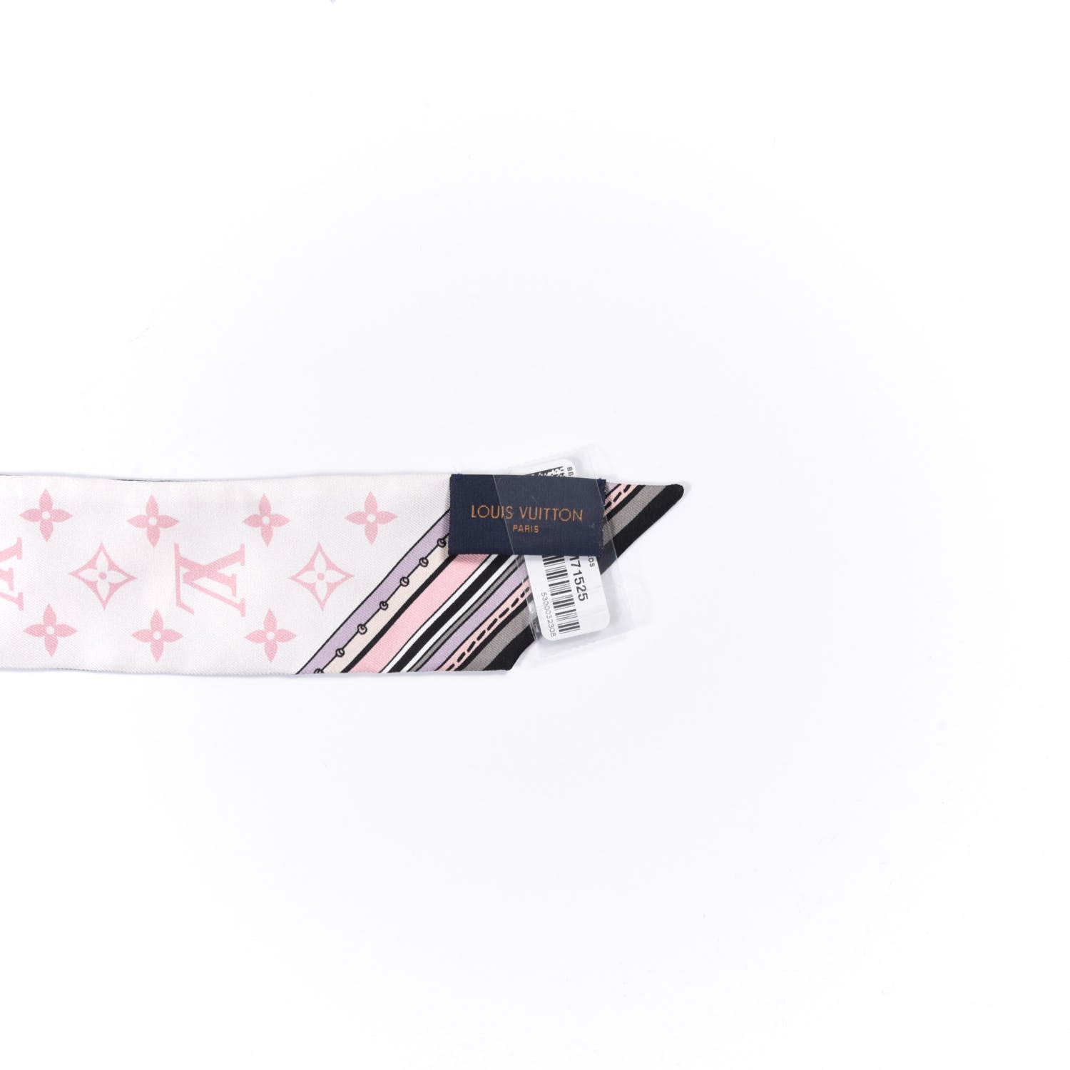 Louis Vuitton Silk Monogram Essentials LV BB Bandeau Light Pink 2 of 5