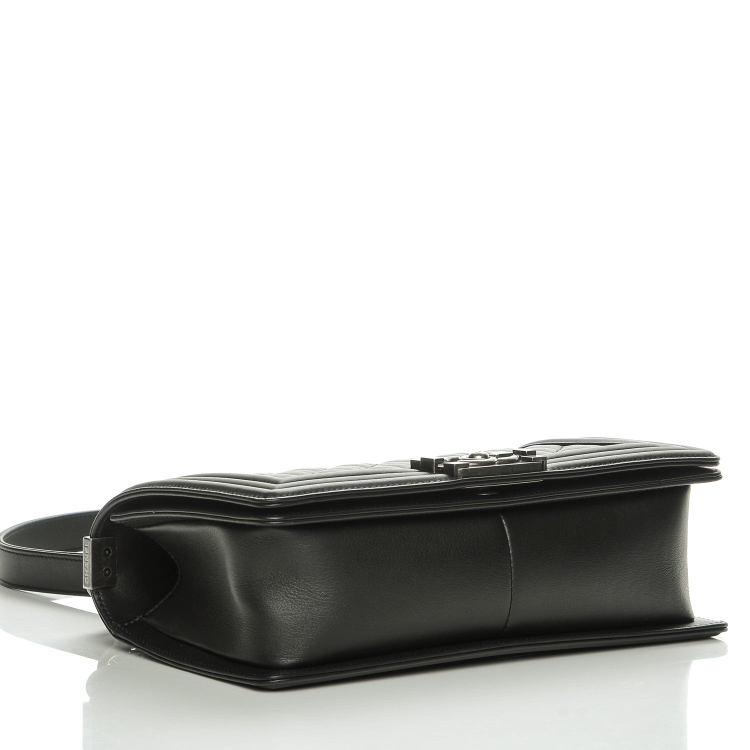 Chanel Calfskin Quilted Medium Boy Flap Black 4 of 8