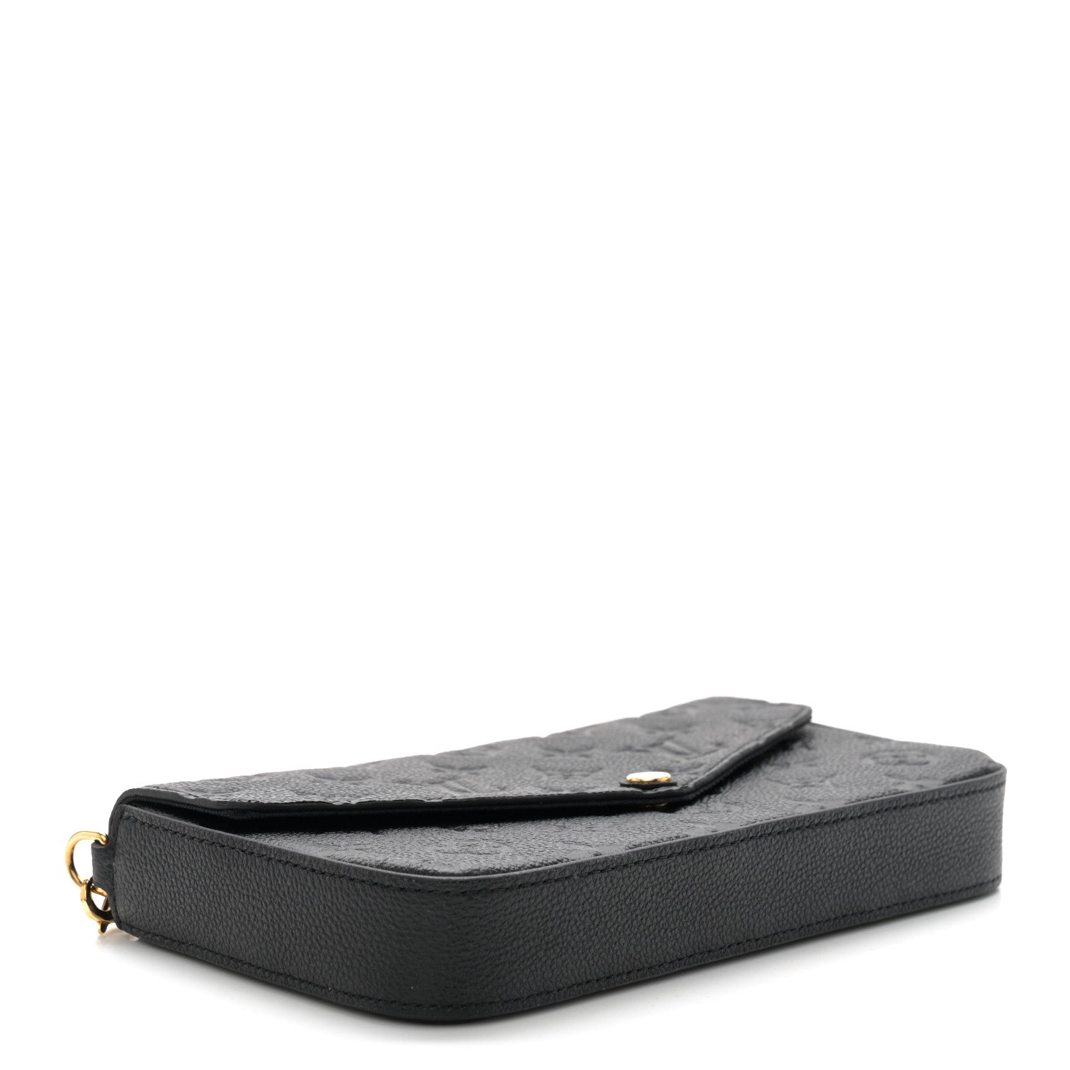 Louis Vuitton Empreinte Pochette Felicie Chain Wallet Black 6 of 12