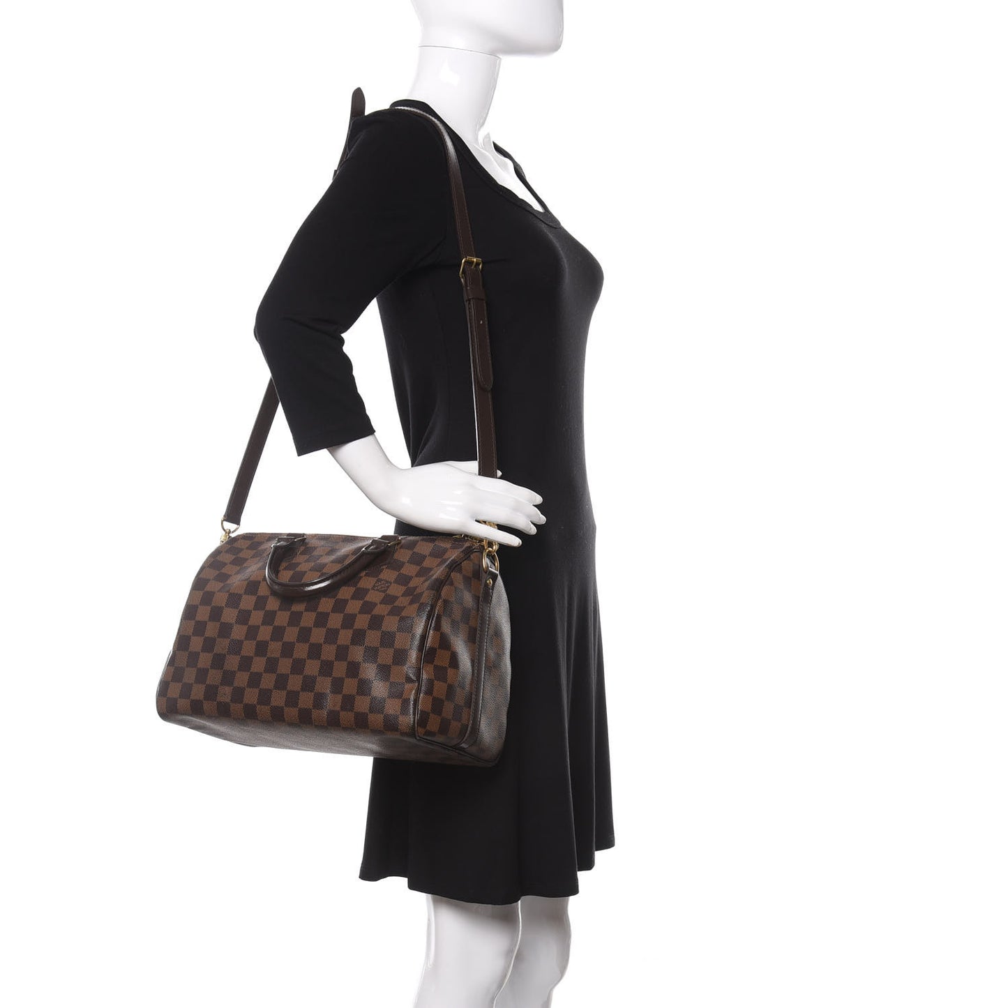 Damier Ebene Speedy Bandouliere 30