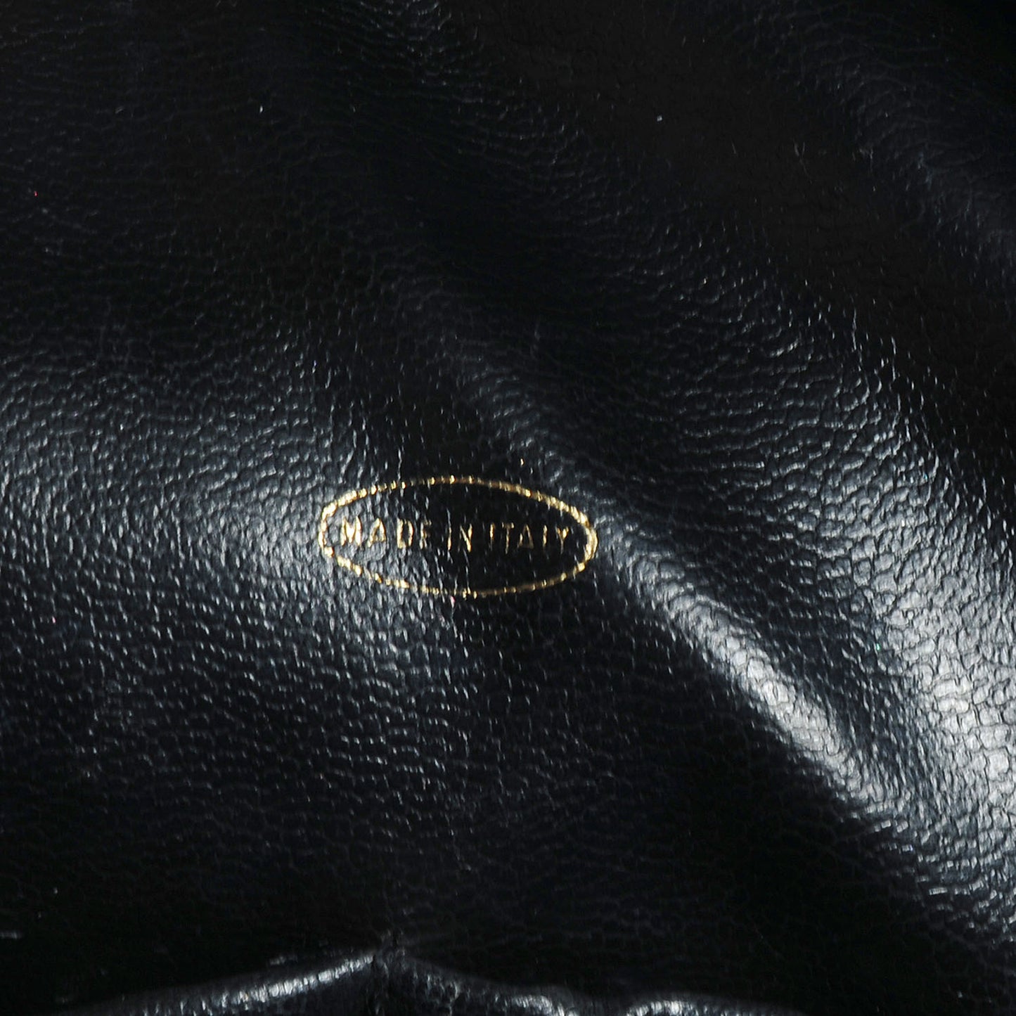Calfskin Diamond Stitch Cosmetic Case