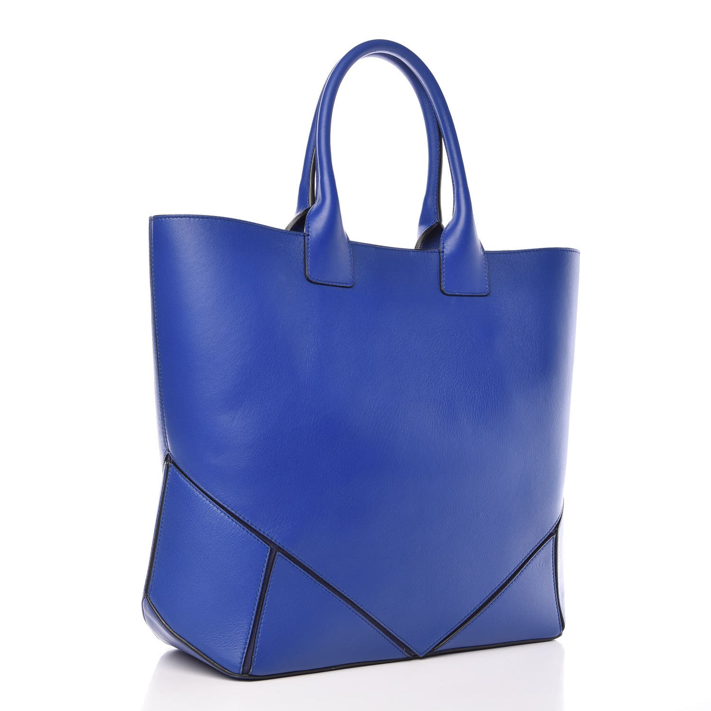 Nappa Medium Easy Tote Blue