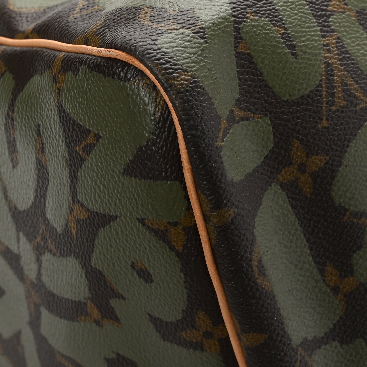 Louis Vuitton Graffiti Keepall 50 Kaki 8 of 11