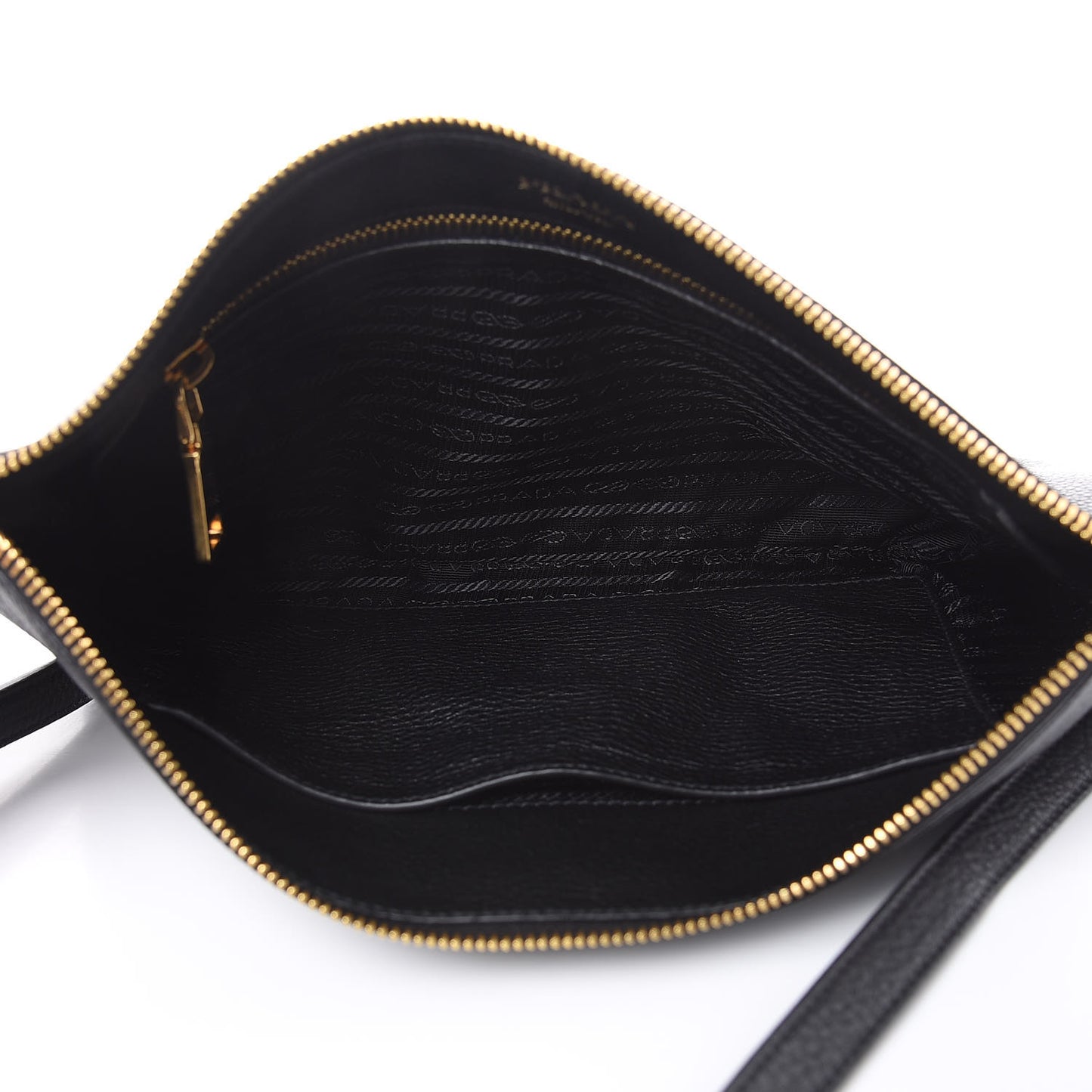 Vitello Daino Crossbody Bag Black