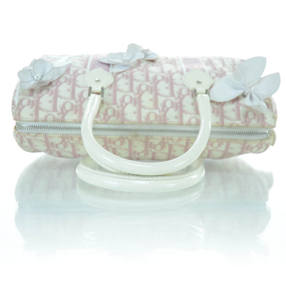 Christian Dior Monogram Girly Boston Bag Pink 4 of 12