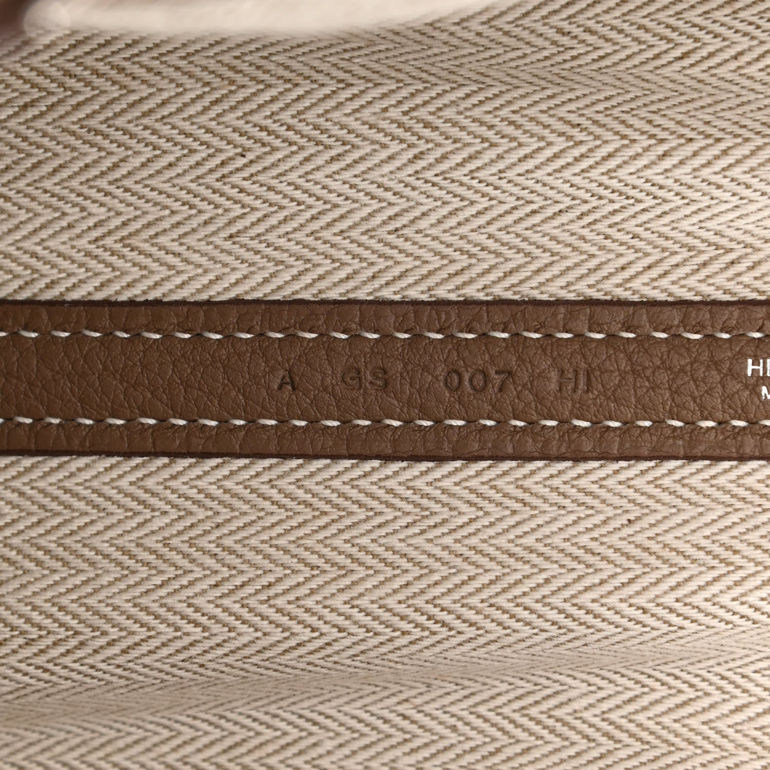 Hermes Negonda Garden Party 36 MM Etoupe 7 of 9
