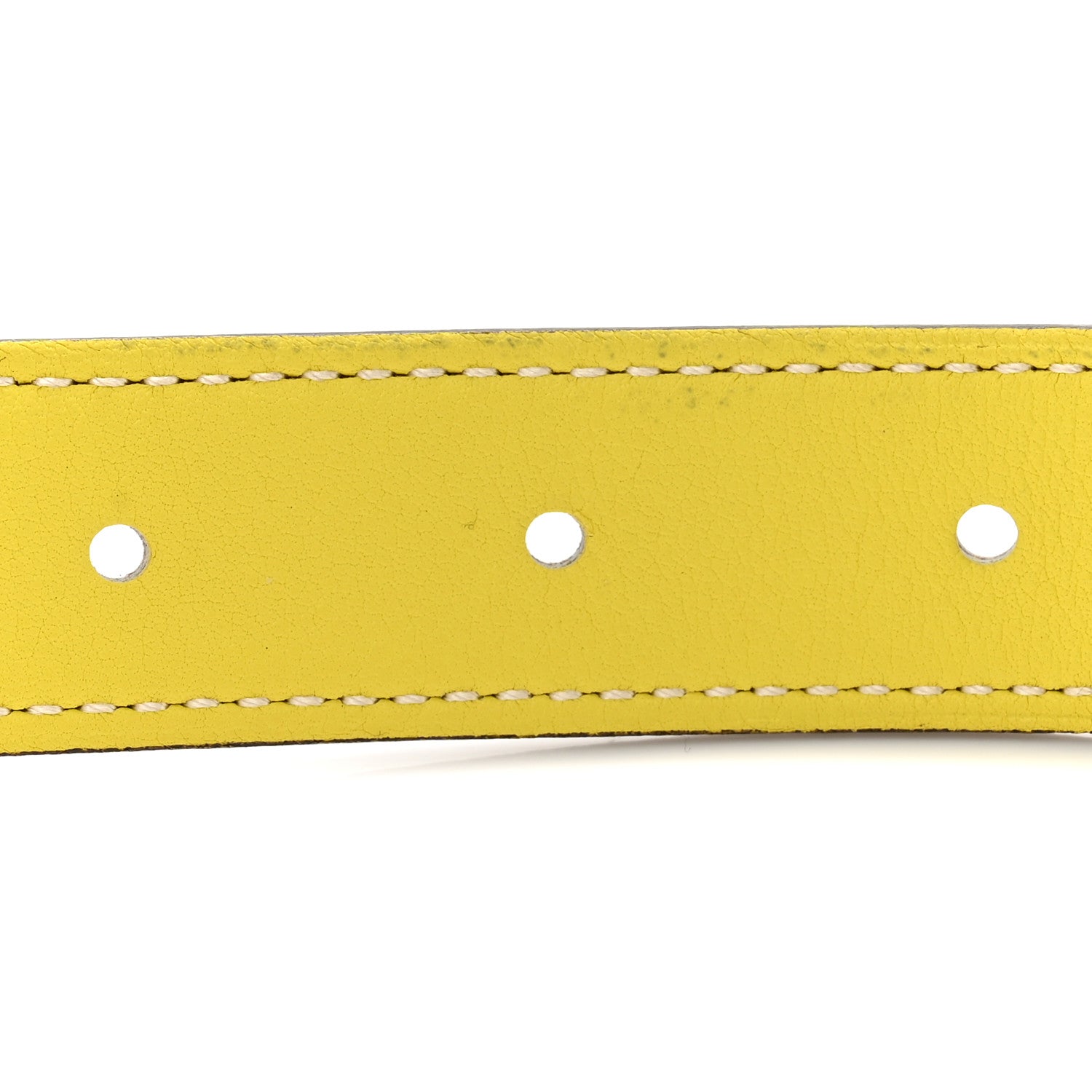 Hermes Swift Epsom 24mm Sydney Belt 85 34 Etoupe Lime 4 of 5
