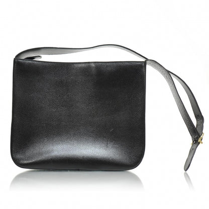 FASHIONPHILE SALVATOREFERRAGAMOLeatherGanciniShoulderBagBlack 3 of 8