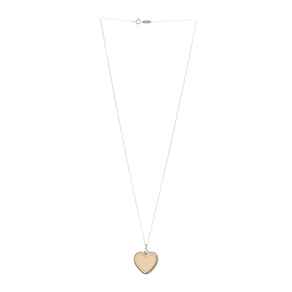 Tiffany 18K Yellow Gold Twist Heart Pendant Necklace 3 of 5