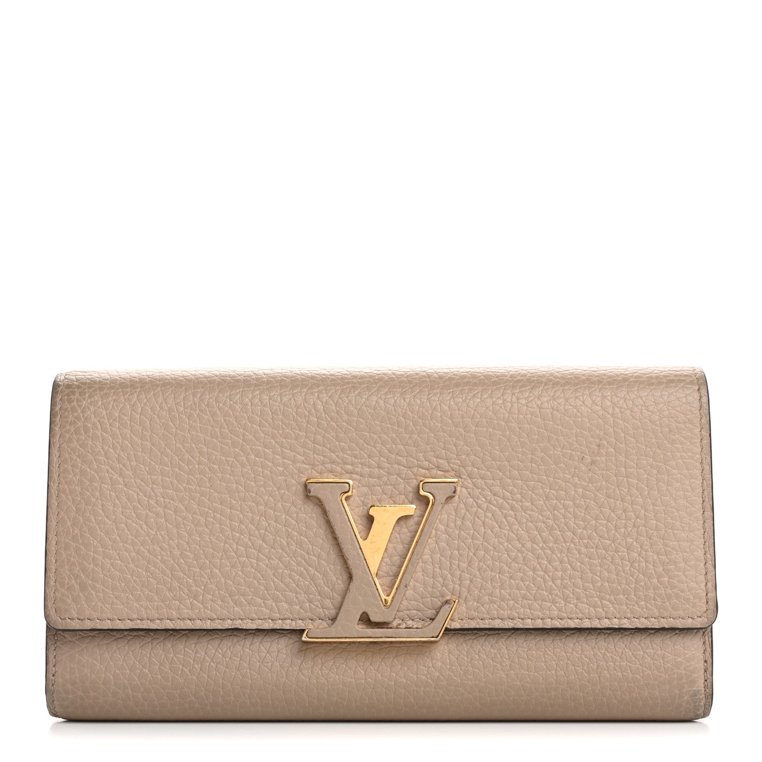 Louis Vuitton Taurillon Capucines Wallet Galet 1 of 16