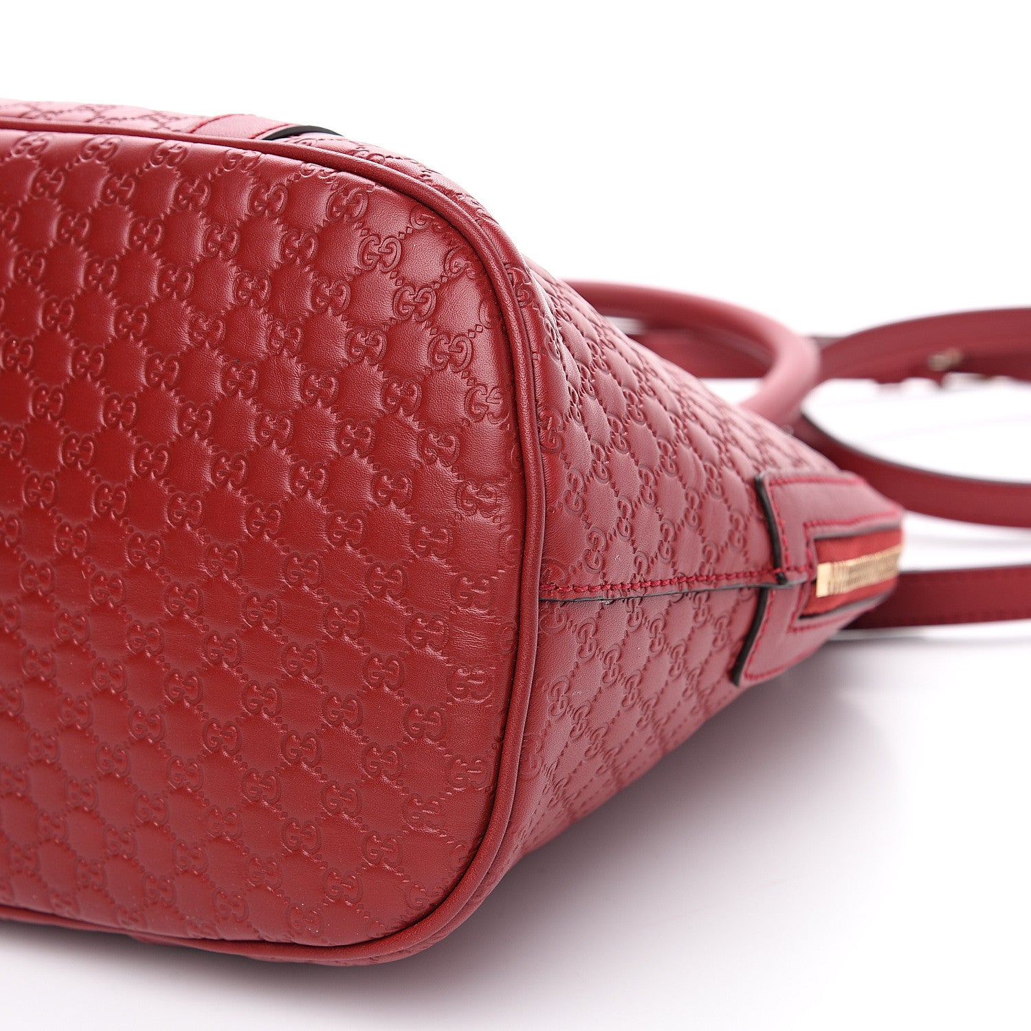 Gucci Microguccissima Medium Dome Bag Red 9 of 10