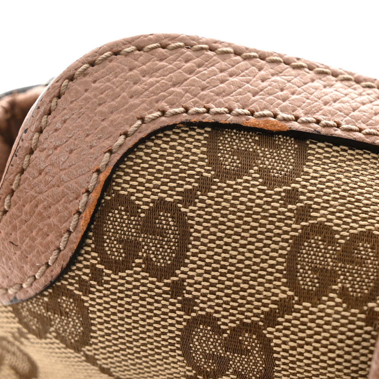 Gucci Monogram Medium Bree Foldover Tote Beige Soft Pink 14 of 14
