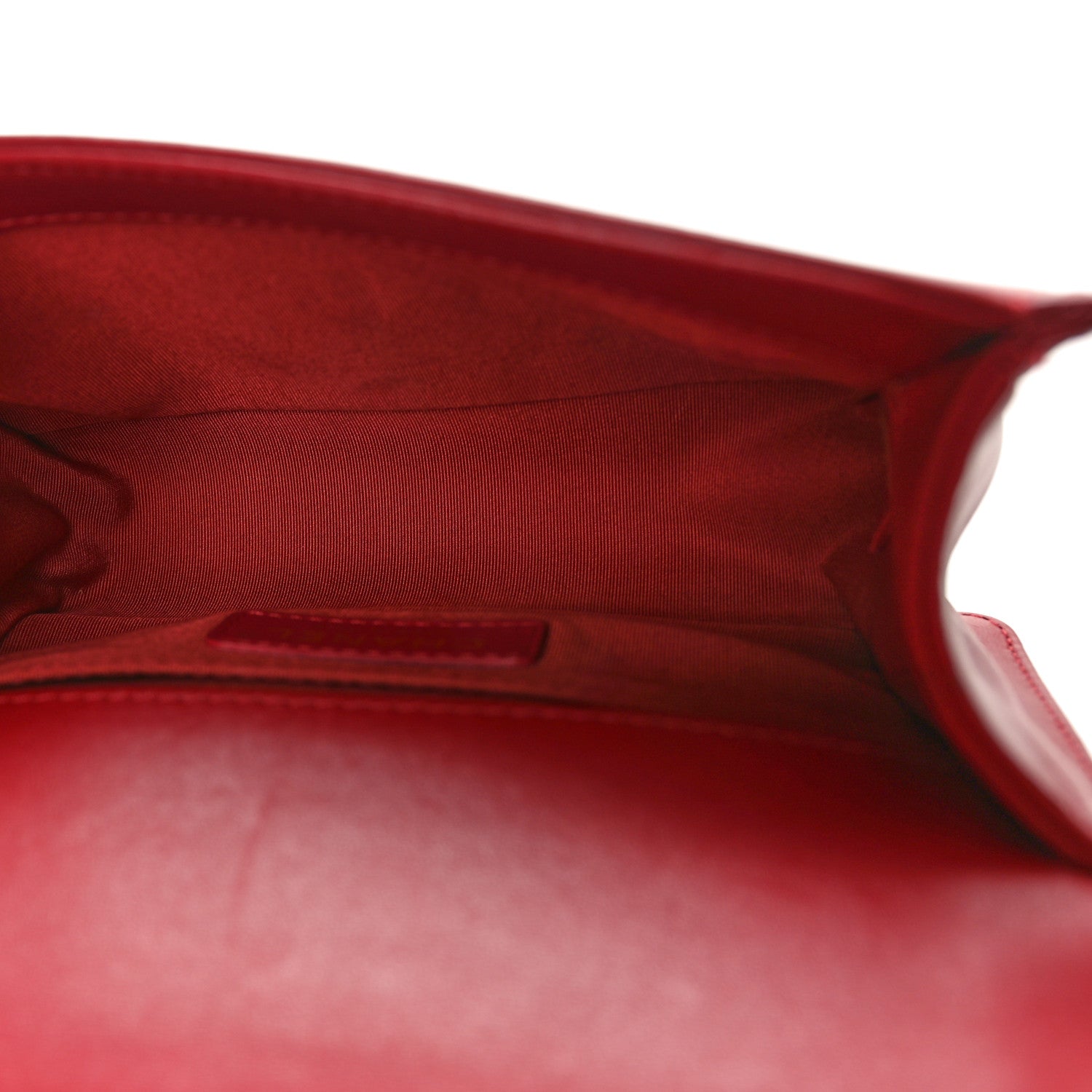 Chanel Lambskin Quilted Small Boy Flap Dark Red 5 of 10
