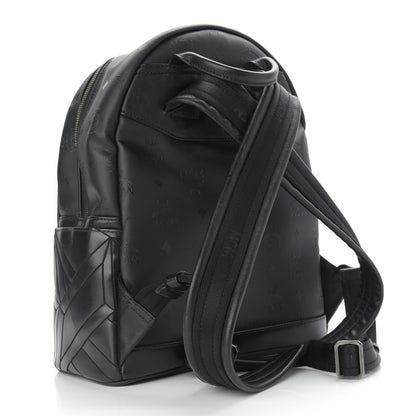 MCM Calfskin Small Bionic Backpack Black 3 of 10