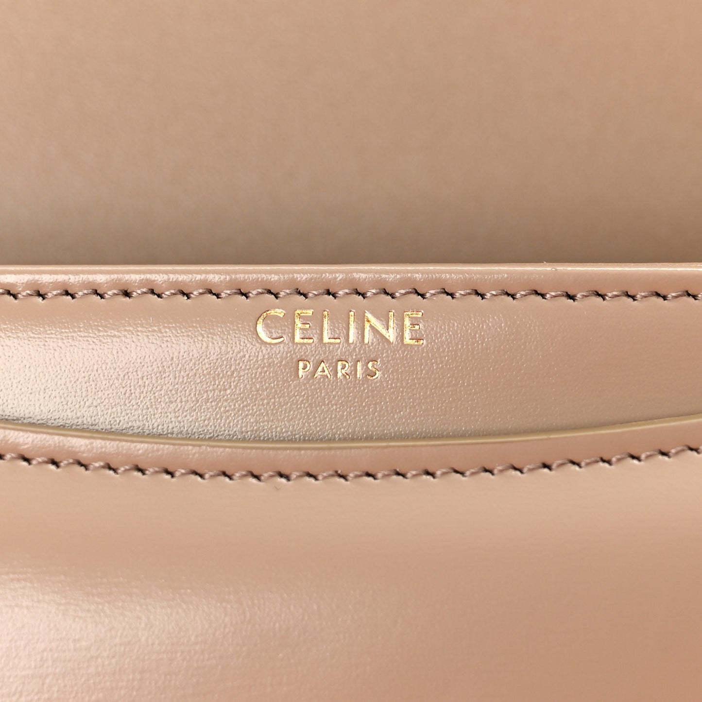 Shiny Calfskin Teen Besace Safari