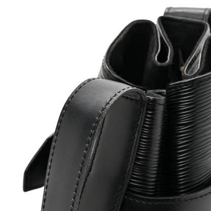 Louis Vuitton Epi Sac D'epaule Black 13 of 14