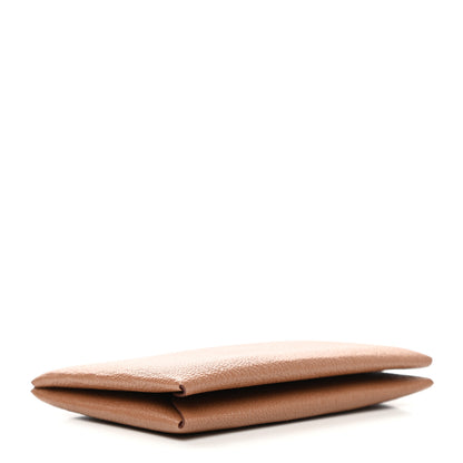 Hermes Chevre Mysore Calvi Card Case Quebracho 3 of 7