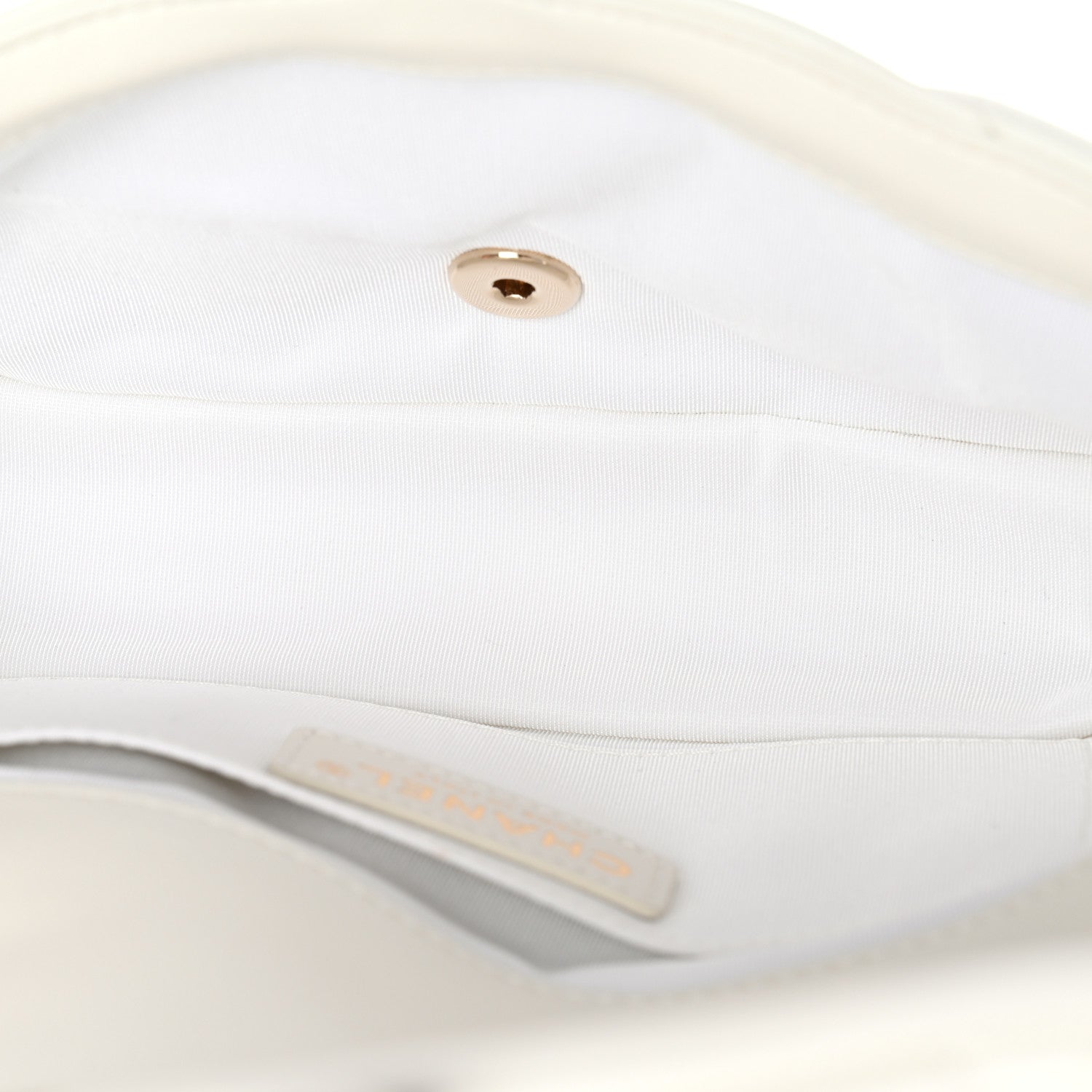 Chanel Calfskin Quilted Medium Bubbly Flap White 6 of 11