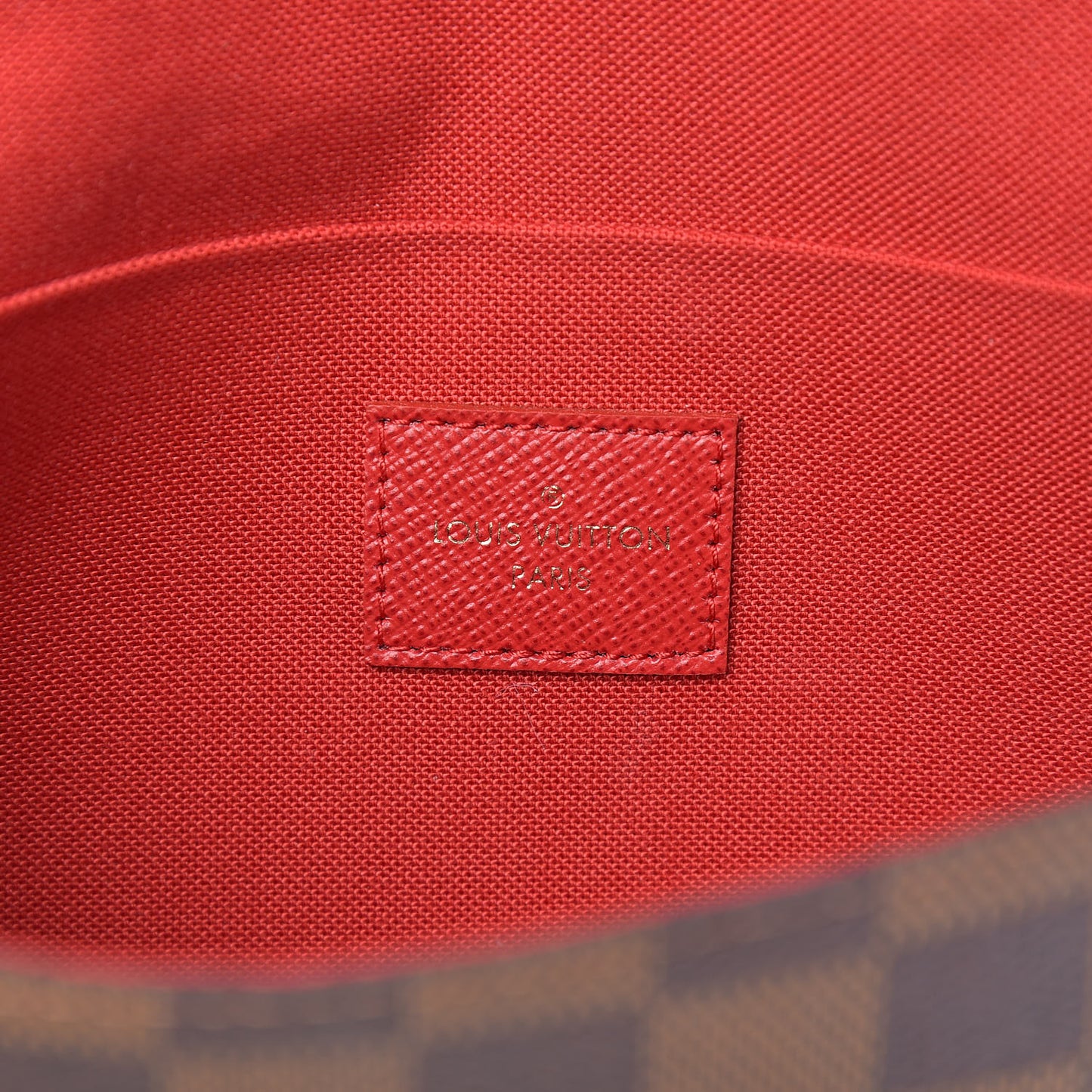 Damier Ebene Pochette Felicie Chain Wallet