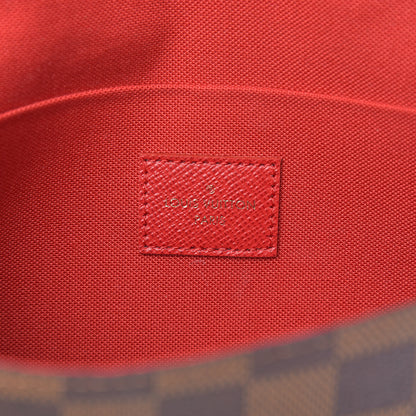 Louis Vuitton Damier Ebene Pochette Felicie Chain Wallet 7 of 12