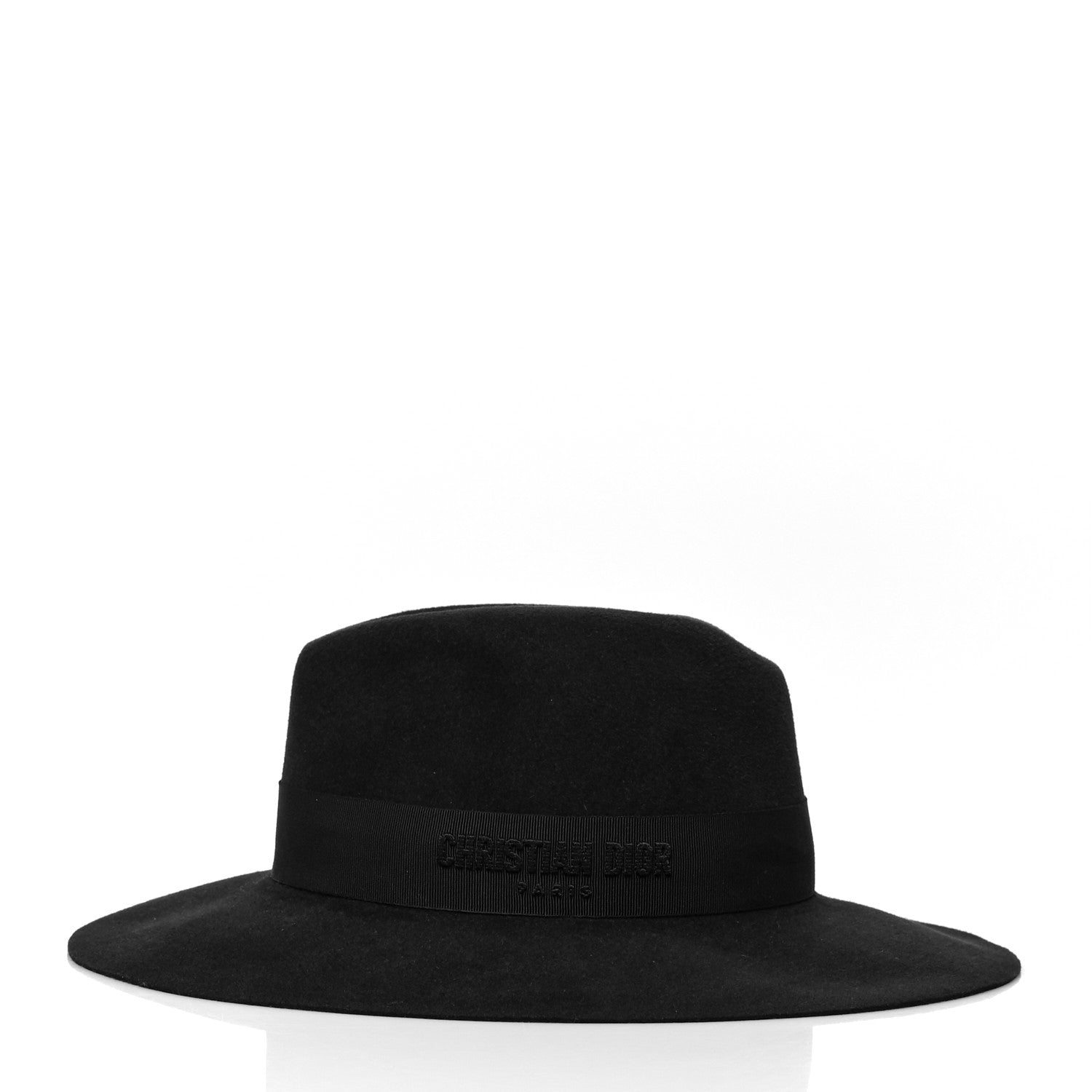 Christian Dior Rabbit Felt Dior Hat 57 Black 4 of 7