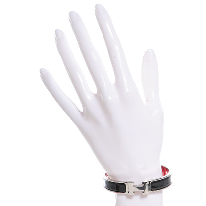 Hermes Enamel Narrow Clic Clac H Bracelet PM Black 2 of 5