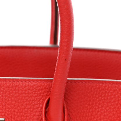 Hermes Togo Birkin 35 Rouge Tomate 11 of 12