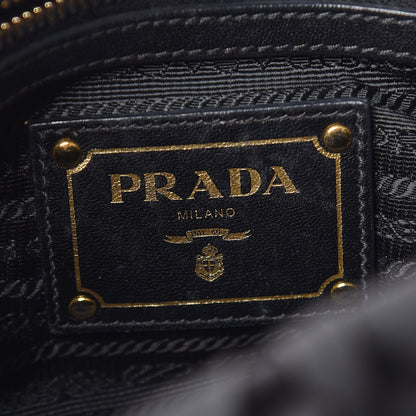 Prada Tessuto Nylon Gaufre Shopping Satchel Black 9 of 16