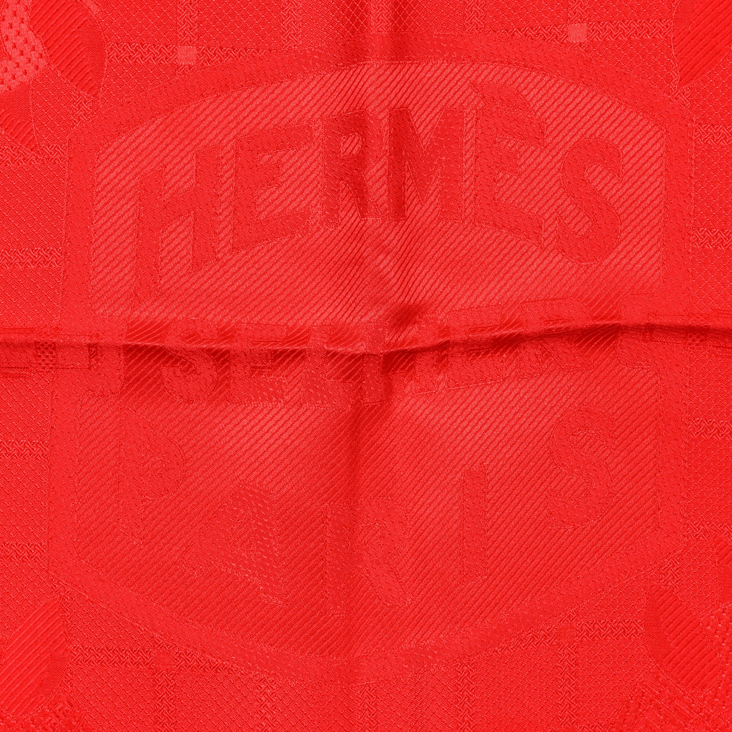 Hermes Silk Carre Foulard Tatersale Scarf 90 Rouge Vif 2 of 3