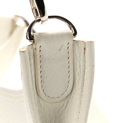 Hermes Taurillon Clemence Evelyne III PM White 19 of 19
