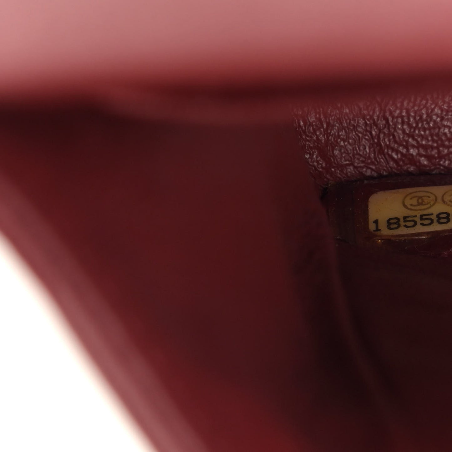 Lambskin Quilted Medium Double Flap Red