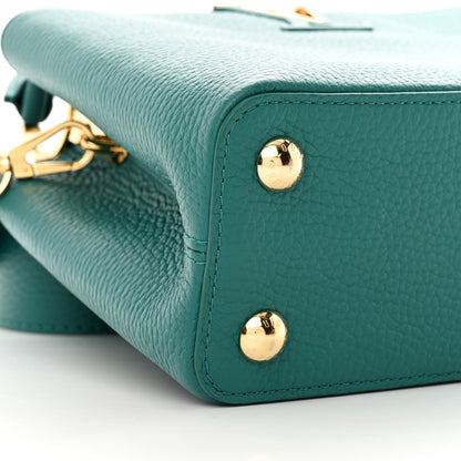 Louis Vuitton Taurillon Capucines BB Green 9 of 13