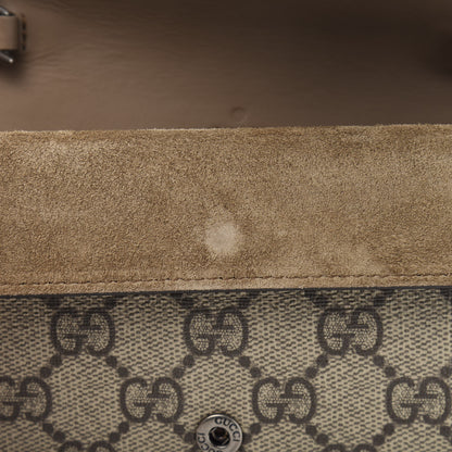 Gucci GG Supreme Monogram Super Mini Dionysus Shoulder Bag Taupe 7 of 11