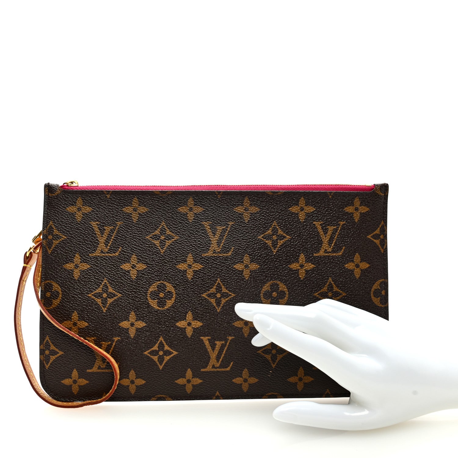 Louis Vuitton Monogram Neverfull MM GM Pochette Pivoine 2 of 6