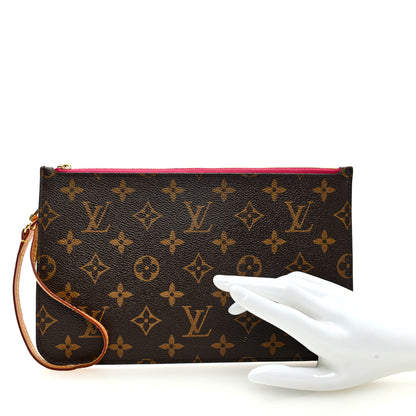 Louis Vuitton Monogram Neverfull MM GM Pochette Pivoine 2 of 6