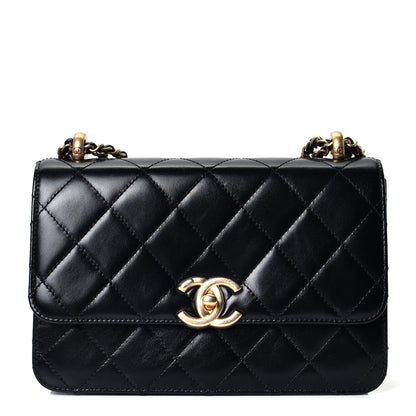 Chanel Calfskin Quilted Perfect Fit Flap Black 1 of 4