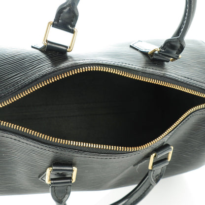 Louis Vuitton Epi Speedy 25 Black 5 of 7