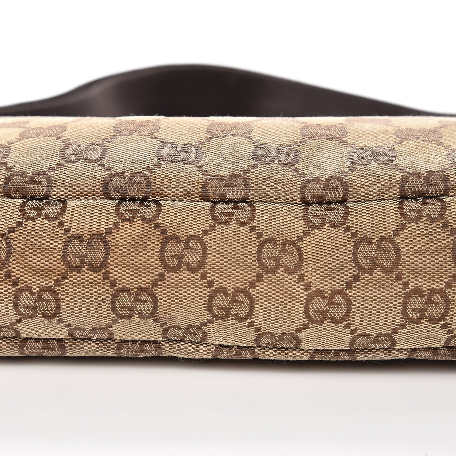 Gucci Monogram Shoulder Bag Dark Brown 5 of 13