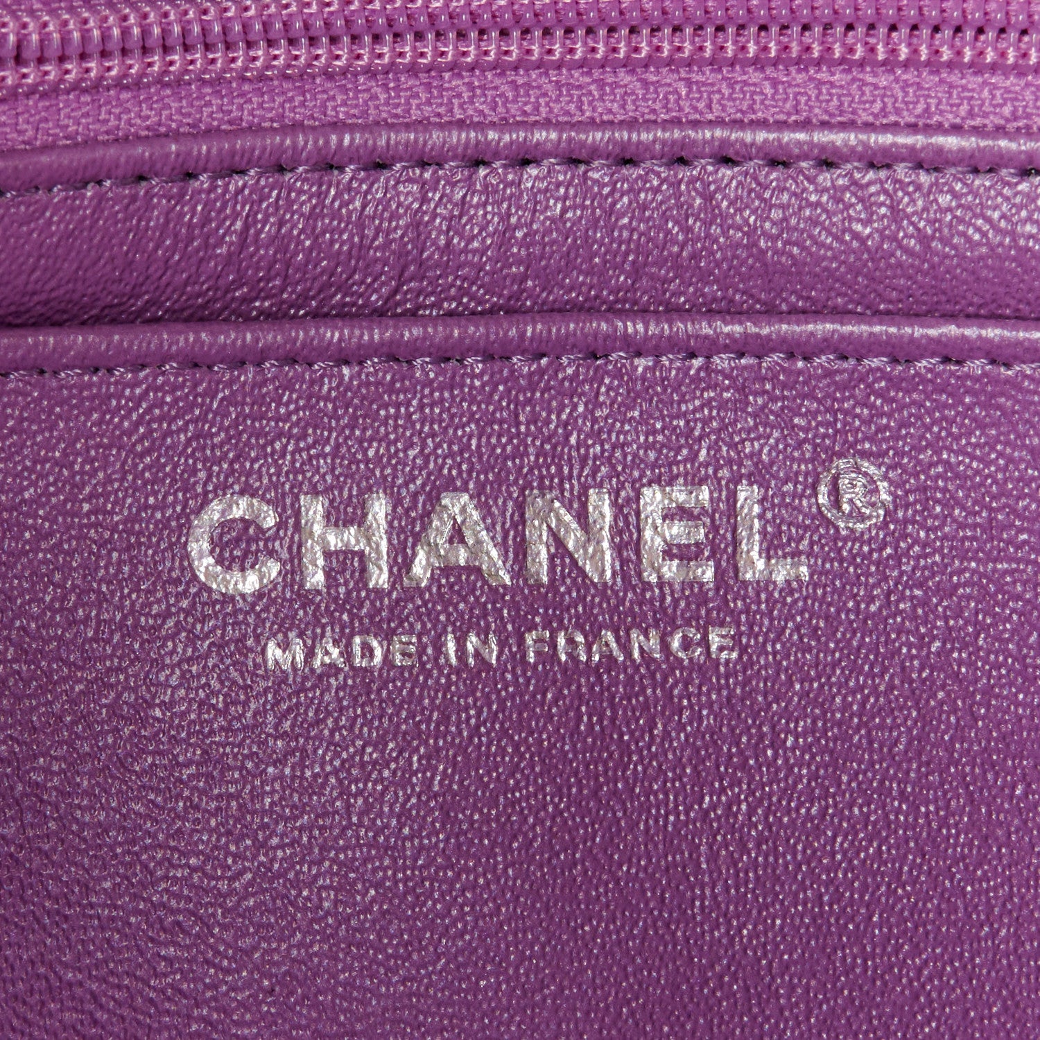Chanel Tweed Quilted Mini Rectangular Flap Blue Pink Orange 7 of 11