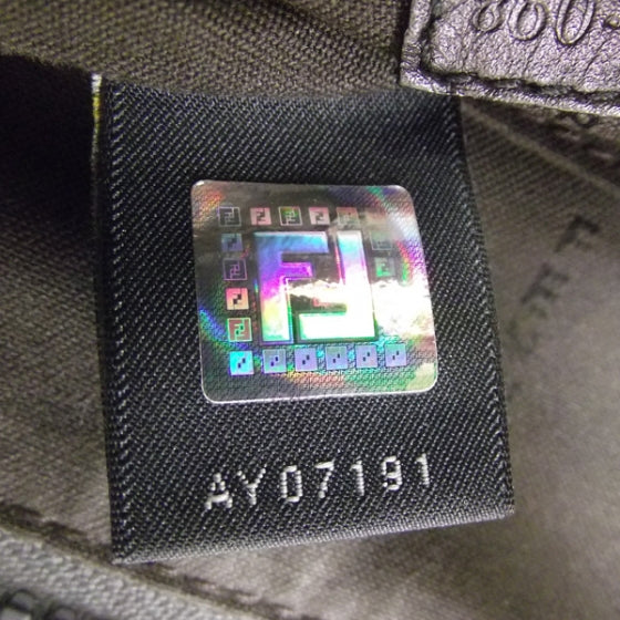 Fendi Zucca Spalmati Messenger Bag Grey 13 of 13
