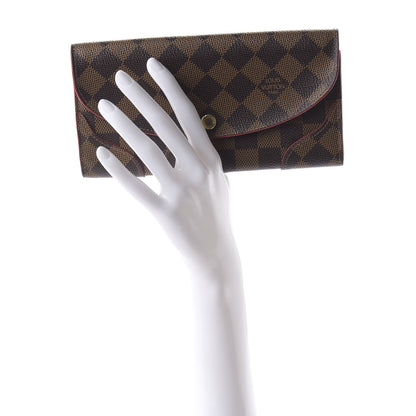 Louis Vuitton Damier Ebene Caissa Wallet Cherry 2 of 10