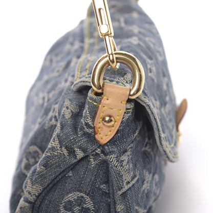 Louis Vuitton Monogram Denim Mini Pleaty Blue 12 of 12