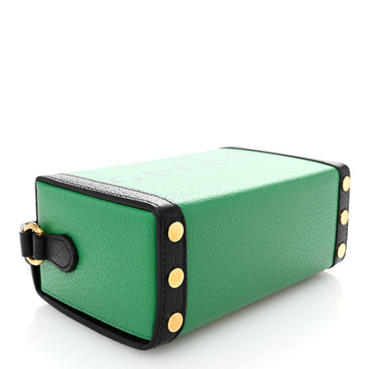 Gucci Grained Calfskin Gucci 100 Mini Bag Green 4 of 10