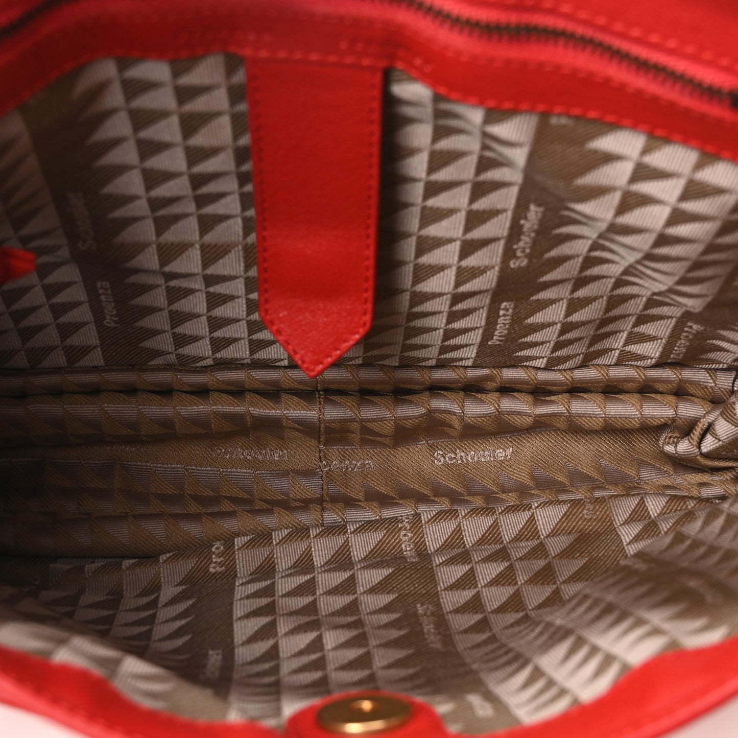 Lambskin Medium PS1 Satchel Bright Red