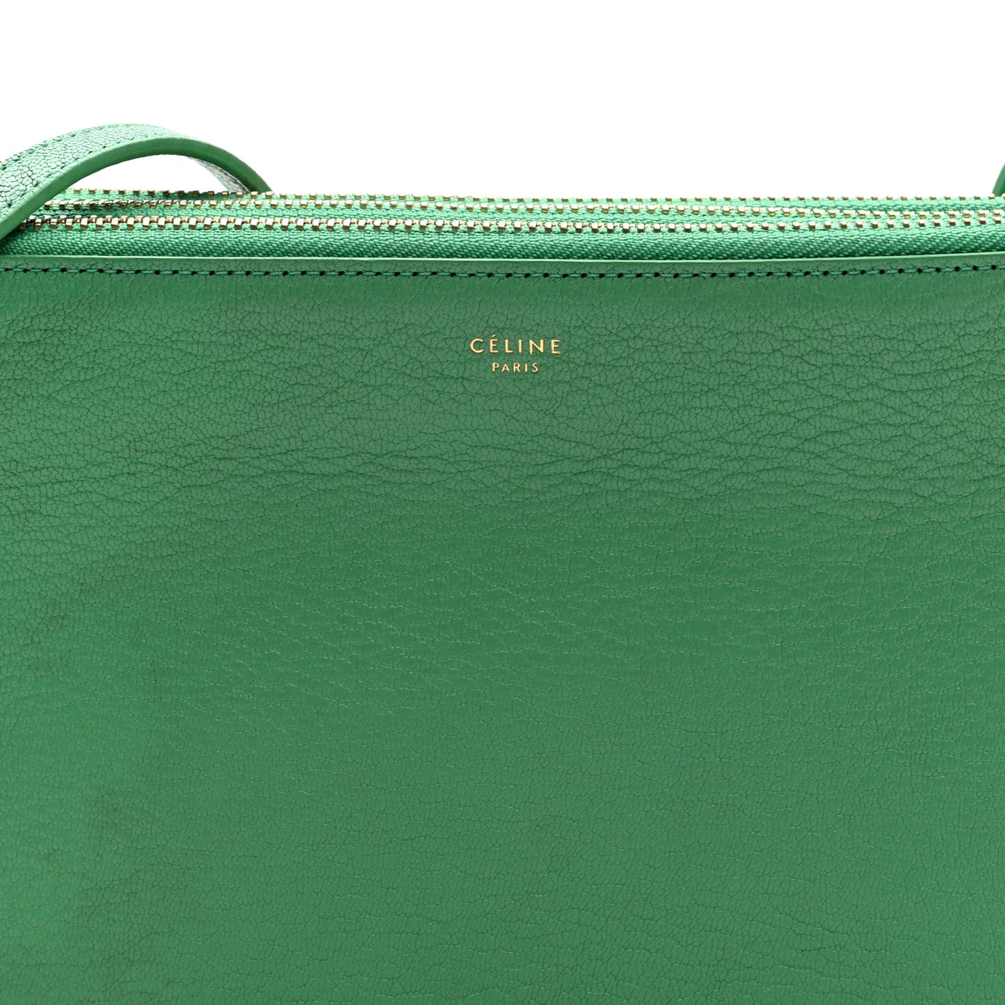 Goatskin Small Trio Crossbody Bag Palm