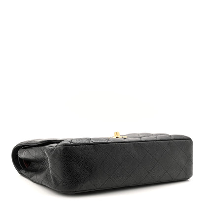 Chanel Caviar Quilted Medium Double Flap Black 4 of 10