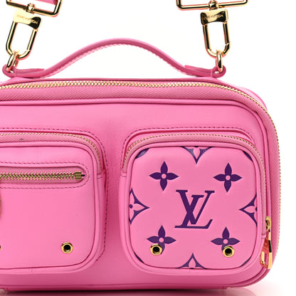 Louis Vuitton Calfskin Embossed Monogram Vuittamins Utility Crossbody Rose Violet 7 of 11
