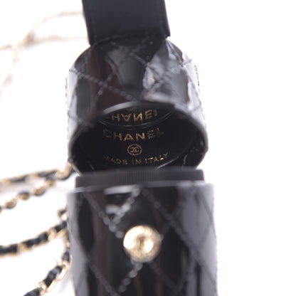 Chanel Patent Calfskin Lipstick Case On Chain Black 6 of 9