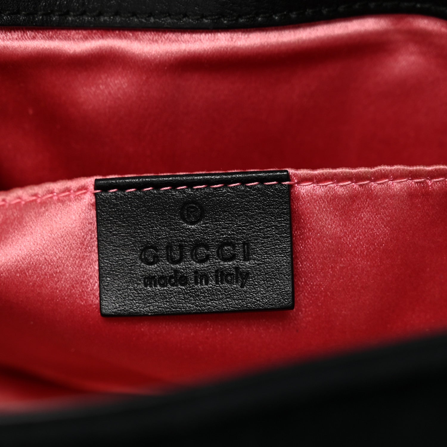 Gucci Velvet Matelasse Mini GG Marmont Shoulder Bag Black 6 of 10