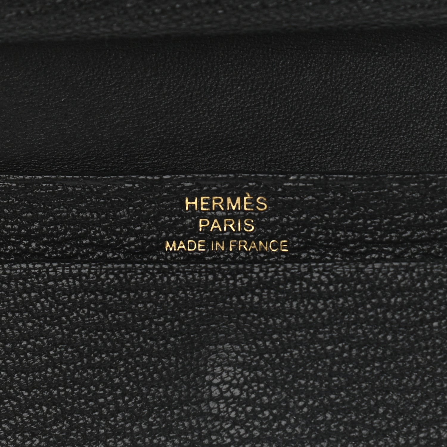 Hermes Chevre Mysore Mini Bearn Wallet Black 8 of 8